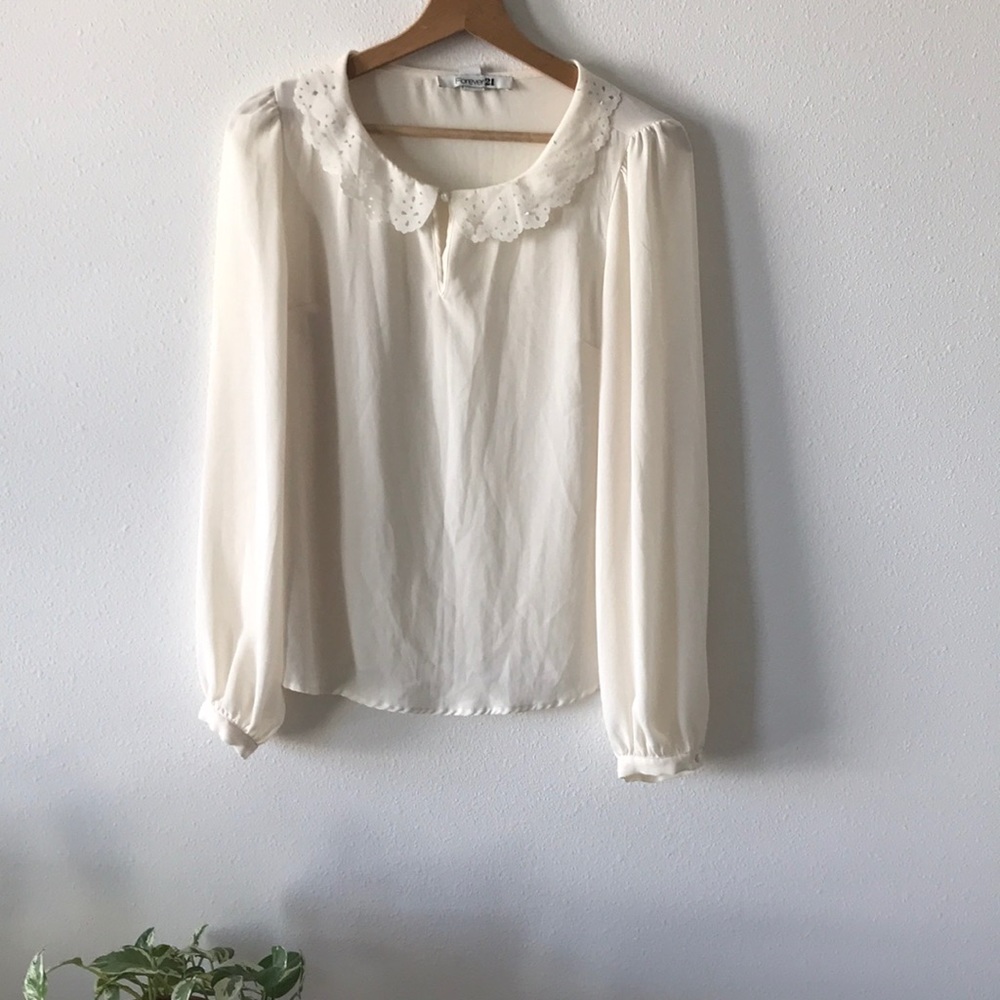 F21 cute blouse